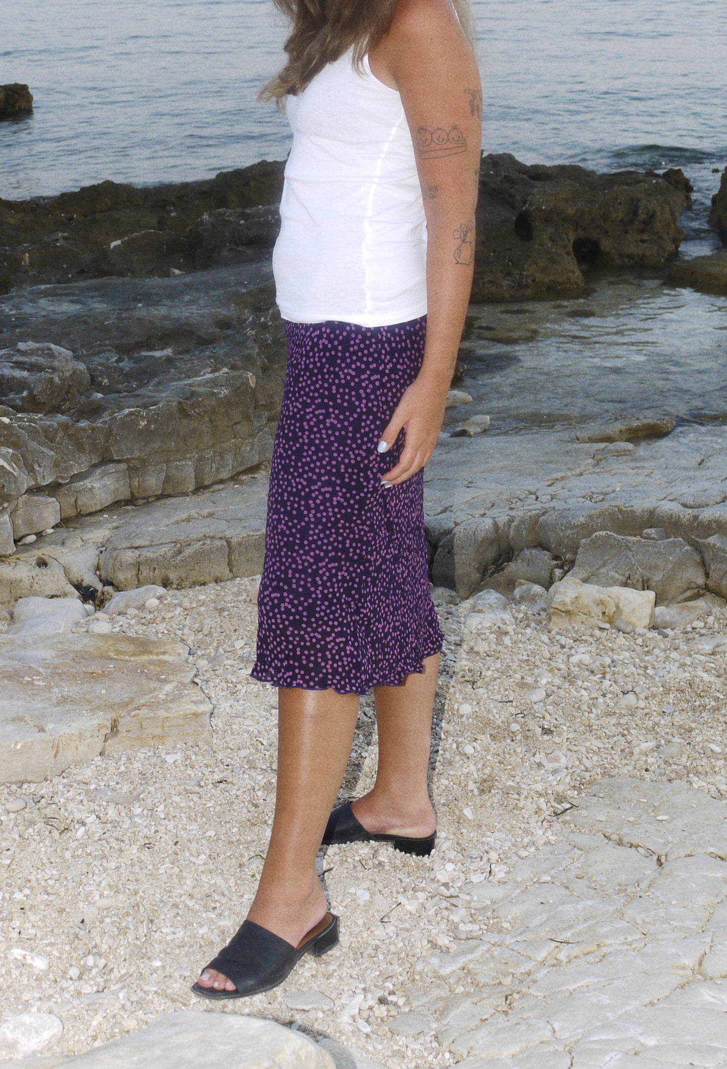 Skirt purple