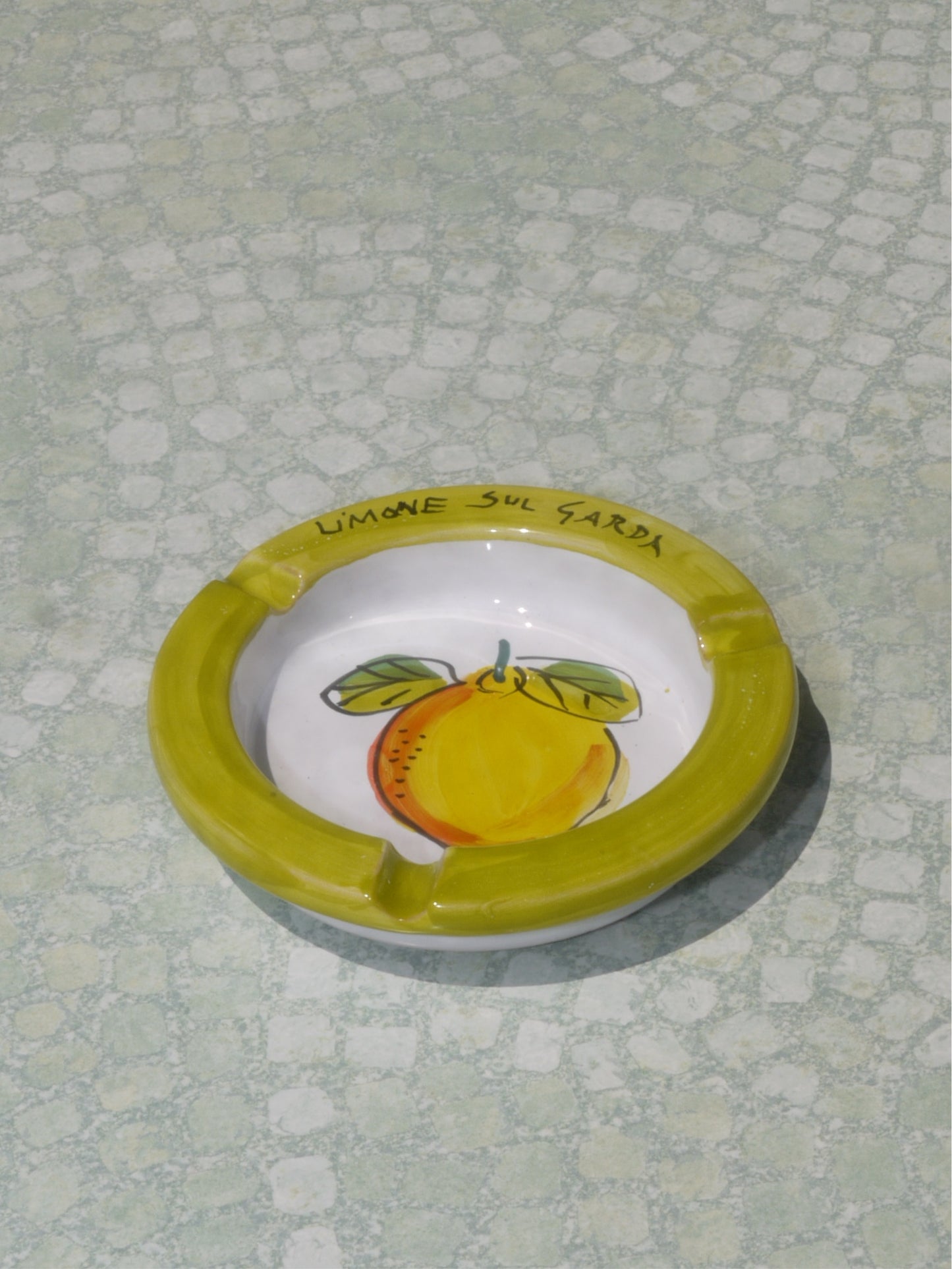 Limone sul Garda - Ashtray yellow